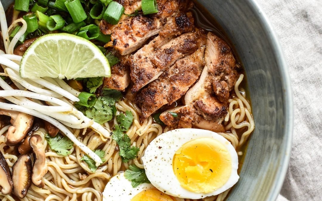 Shiitake Mushroom Chicken Ramen